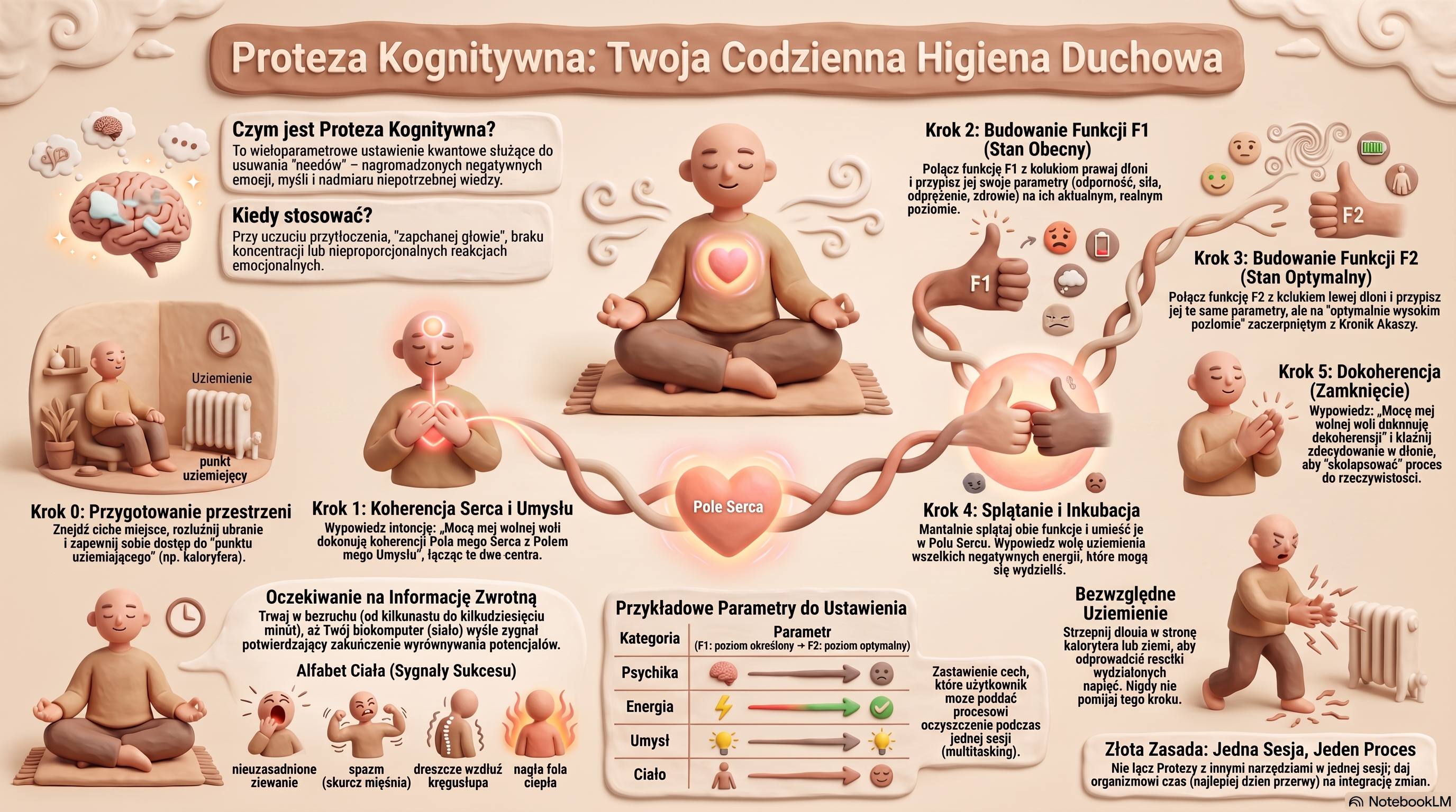 Proteza Kognitywna - oczyszczanie umysłu i ciała z zalegających pokładów emocji, uczuć i myslokształtów